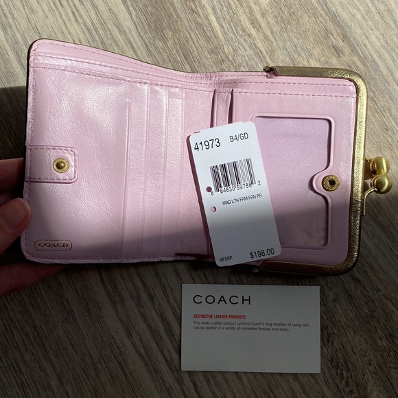 Coach leather wallet - Picture 5 of 5